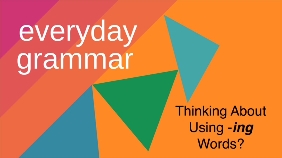 Everyday Grammar: In, On, and At