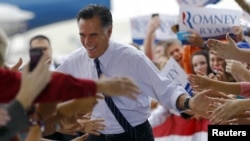 Mitt Romney en Sanford, Florida. 