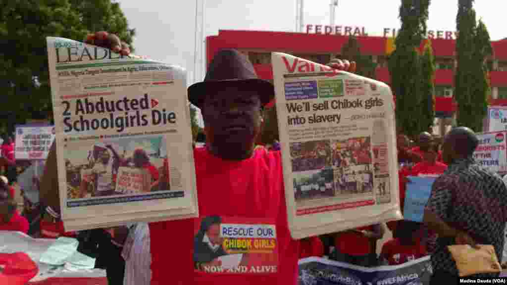 Jaridun Najeriya a yau talata, dauke da labaran daliban Chibok da aka sace