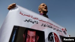 A man whose relatives were killed during the 2011 Egyptian revolution.