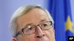 ທ່ານ Jean-Claude Juncker ຫົວໜ້າເຂດຢູໂຣ.
ວັນທີ 21 ກຸມພາ 2012.