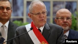 El presidente Pedro Pablo Kuczynski negó haber recibido dinero de la constructora brasileña Odebrecht.