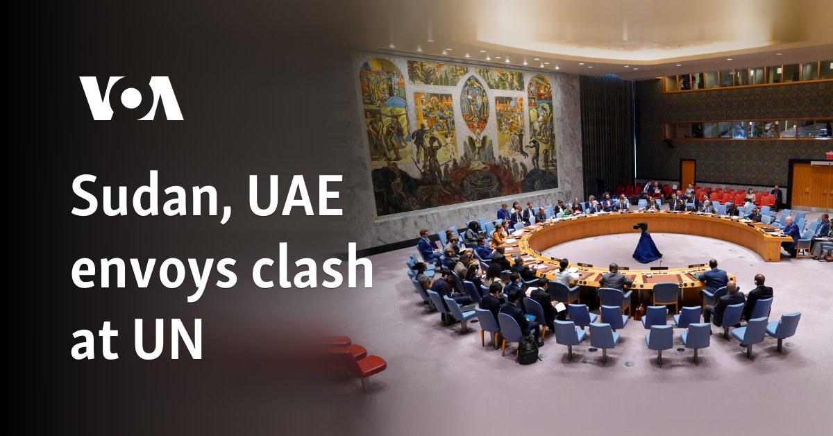 Sudan, UAE envoys clash at UN