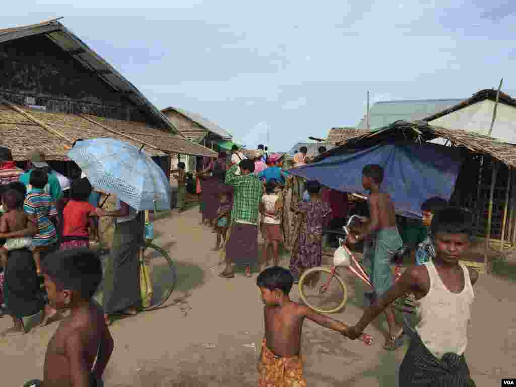 VOA Burmese Team's Rakhine Trip