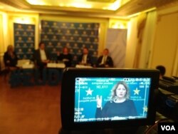 Debata "Može li Srbija ka EU bez rešavanja pitanja Kosova" u organizaciji Instituta za evropske poslove, u beogradskom hotelu Moskva, 29. novembra 2018.