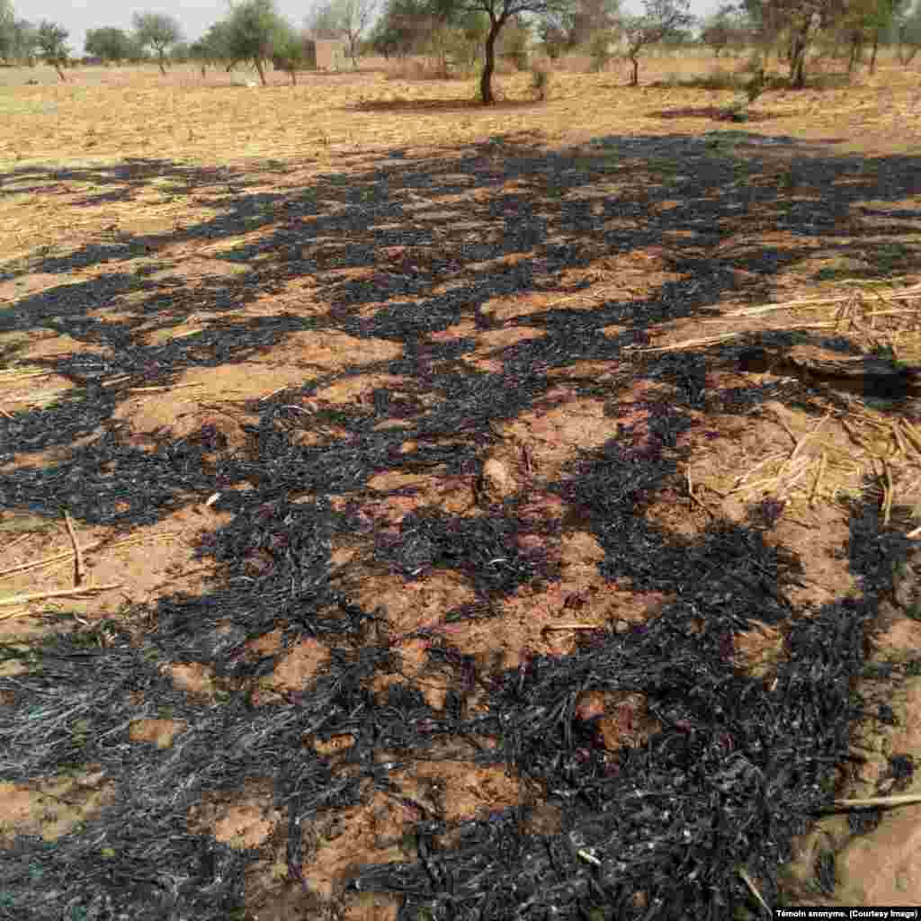 Des campements Peulh détruits par les Koglweogo dans le Centre-Nord du Burkina, 3 janvier 2019.