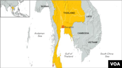 Thailand map