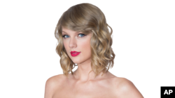 FILE - Pop star Taylor Swift.