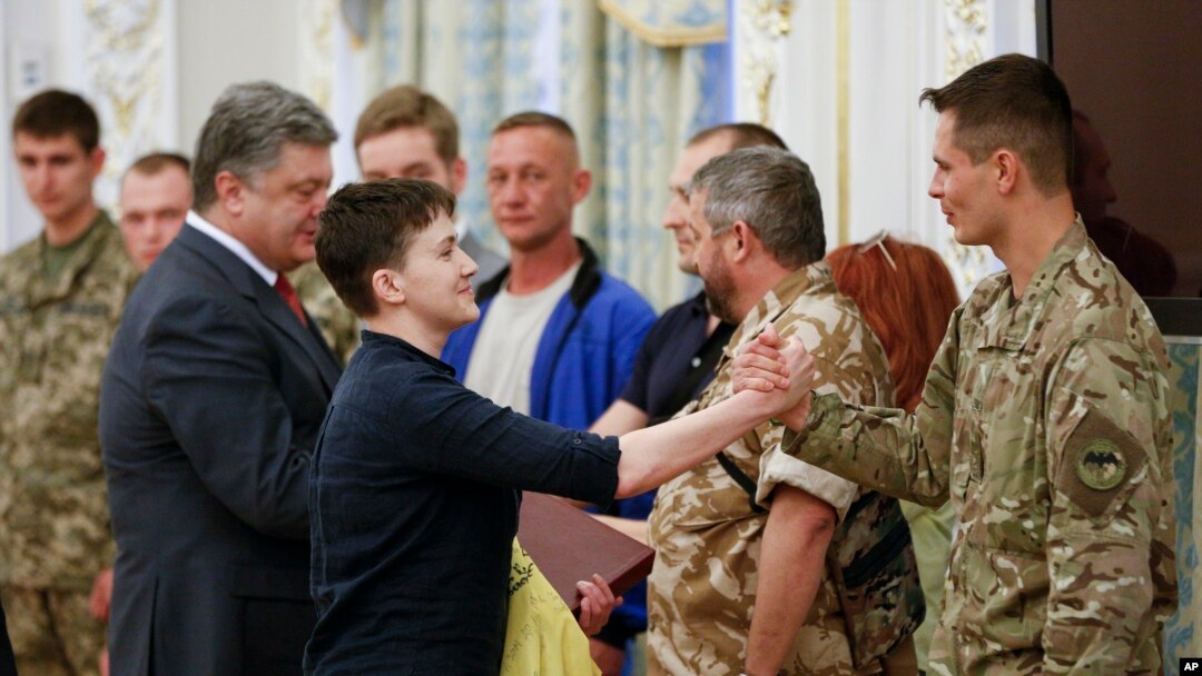 Ukrainian pilot Nadiya Savchenko