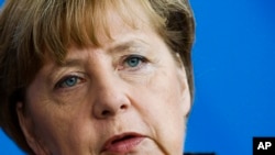 Kanselir Jerman Angela Merkel (AP Photo/Markus Schreiber)