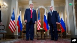 美國總統川普和俄羅斯領導人普京正在波羅的海港口城市赫爾辛基舉行峰會。