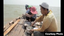 A scene from 'A River Changes Course,' a film about rural development impacts on Cambodians. Photo courtesy of Kalyanee Mam.