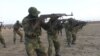 Members of Cameroon's Rapid Intervention Battalion train in Maroua, June 11, 2019. 