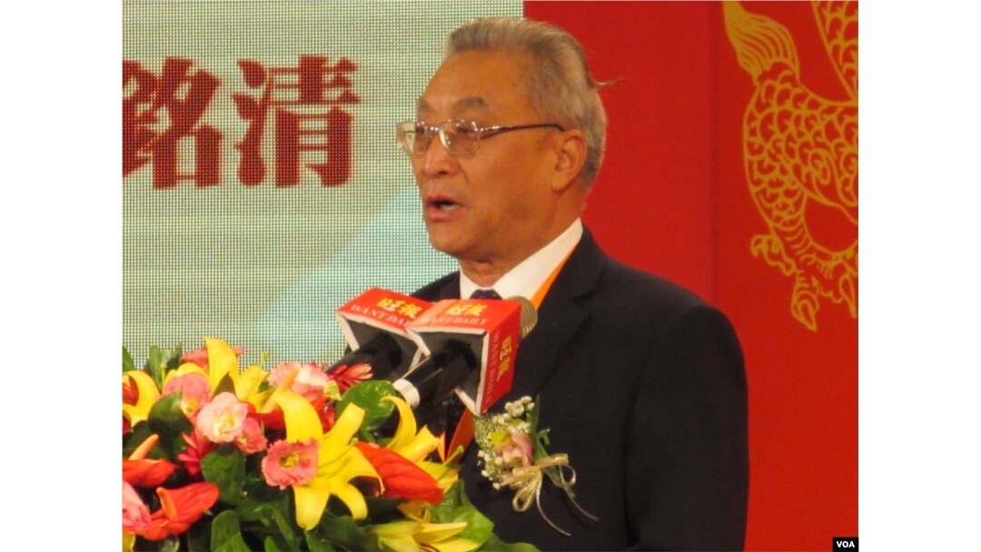 大陆海协会副会长张铭清(美国之音张永泰拍摄)