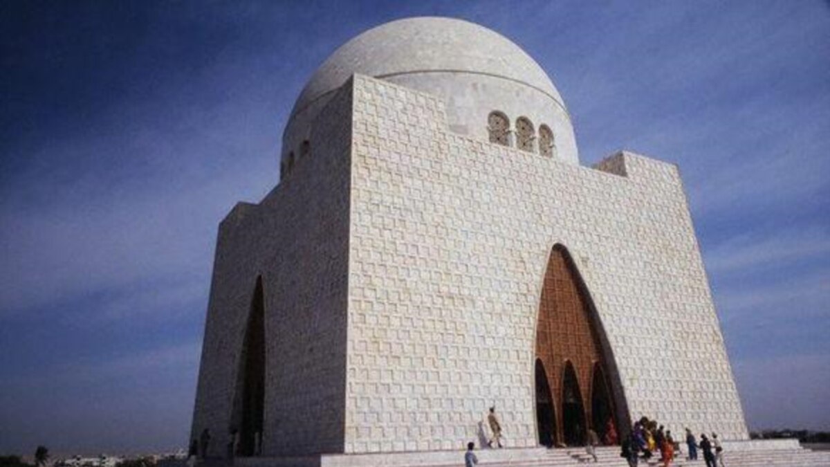 Quaid-e-Azam Mausoleum. Картинка Мазара. Мазар Капитан.