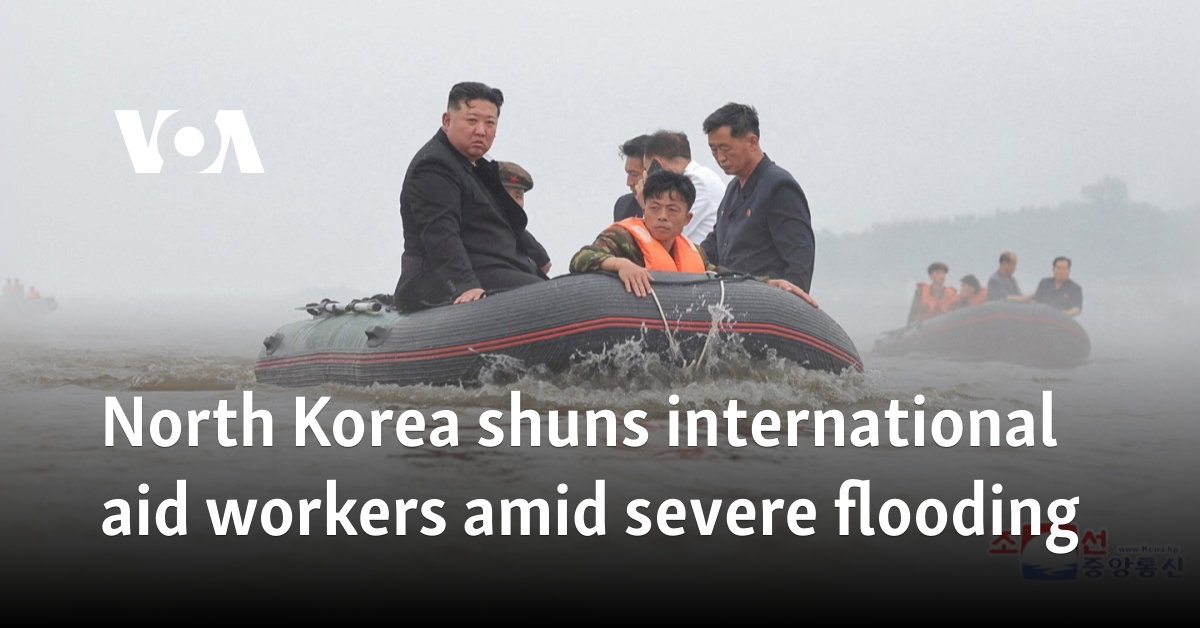 North Korea shuns international aid workers amid severe flooding  