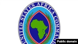 FILE: Logo of U.S. Africa Command (AFRICOM) Taken 7.8.2020