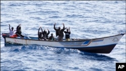Pirates off the coast of Somalia