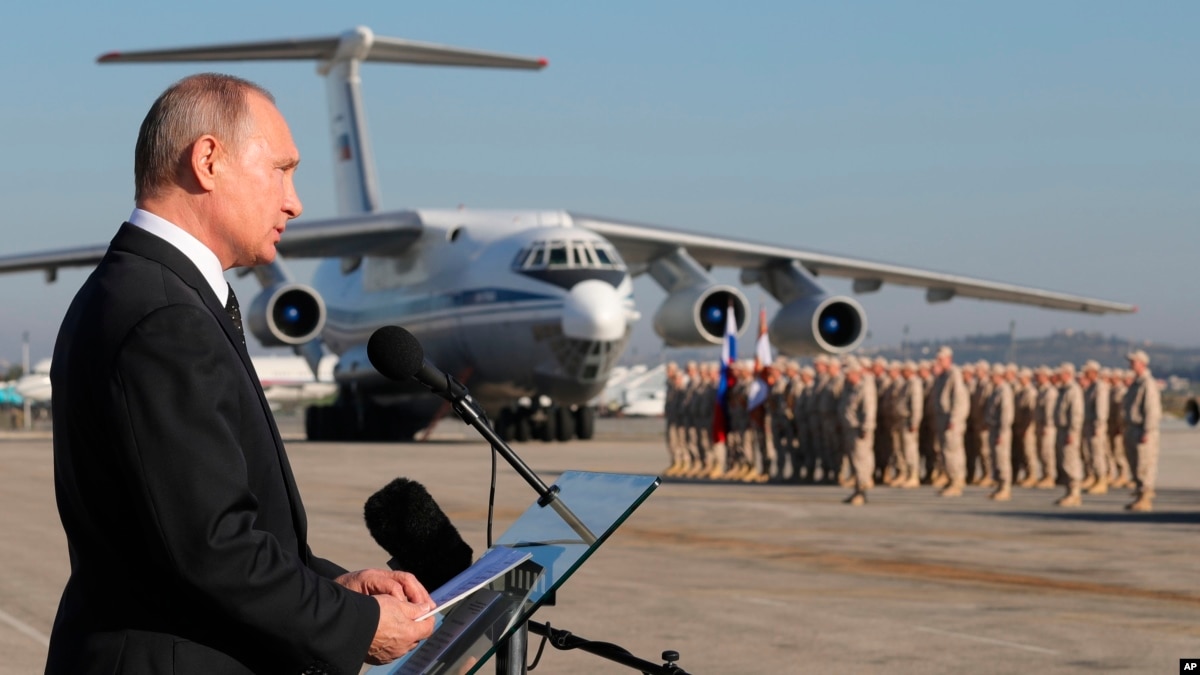 AS Tuduh Rusia Sebar Instabilitas di Suriah dan Timur Tengah