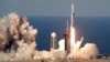 SpaceX Launches Falcon Heavy Rocket, Lands All 3 Boosters