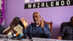 Seif Sharif Hamad kkongozi wa upinzani Zanzibar azungumza na wanahabari