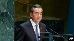 Vương Nghị, nhà ngoại giao hàng đầu của chính phủ Trung Quốc, thẳng thừng đả kích Mỹ bằng lời lẽ gay gắt bên lề cuộc họp các bộ trưởng ngoại giao G20 ở Nhật Bản.