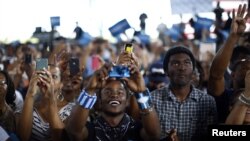 Meeting de Barack Obama en Virginie, le 27 septembre 2012