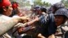 Myanmar Police Clash with Students