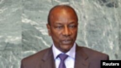 Le président guinéen Alpha Condé (archives)