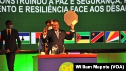 Presidente moçambicano, Filipe Nyusi, assume presidência da SADC, Maputo, 17 agosto 2020