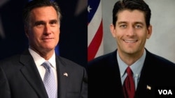 Kandidati Republikanske stranke za predsednika i potpredsednika SAD, Mit Romni i Pol Rajan