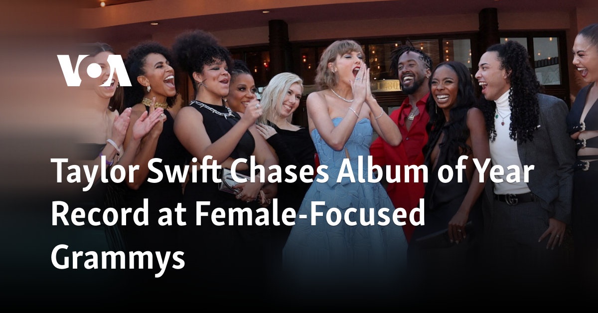 Taylor Swift Chases Album of Year Record at Female-Focused Grammys
