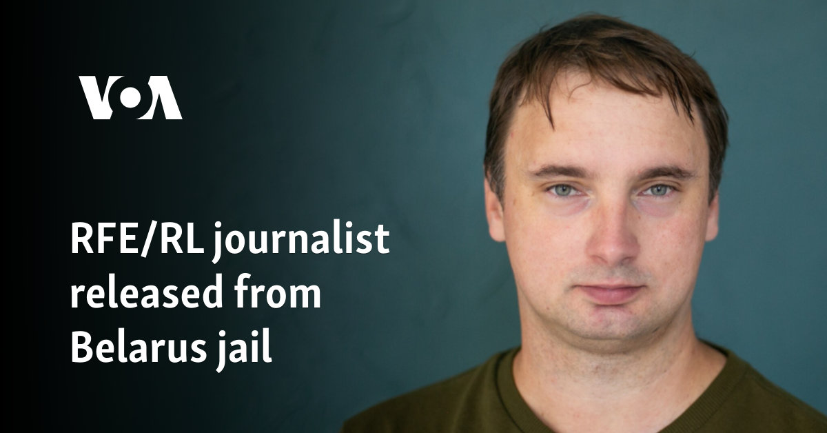 RFE/RL journalist released from Belarus jail