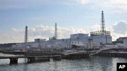 嚴重受損的東京電力公司福島核電站