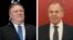 FILE - U.S. Secretary of State Mike Pompeo, left, and Russian Foreign Minister Sergey Lavrov are seen in these undated photos.