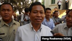 Chhouk Bandith, the former city governor who fired into a crowd of demonstrators in 2012, injuring three women, has been apprehended.