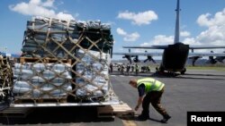 新西蘭的救援物資抵達瓦努阿圖