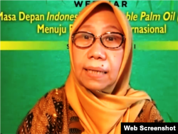 Diah Suriadiredja, Yayasan Kehati. (Foto: VOA)