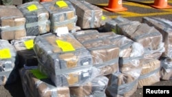 Embalagens de cocaína (foto de arquivo)