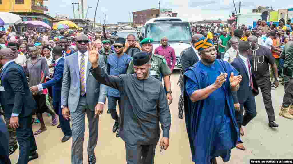  Osinbajo Ya Bude Taron Kolin Habbaka Tattalin Arziki Da Zuba Hannayen Jari Tsakanin Jihohin Legas Da Kano