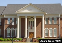 The Delta Kappa Epsilon fraternity house at the University of Alabama.