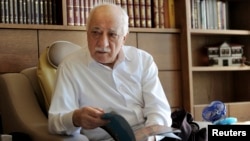 FILE - Islamic preacher Fethullah Gulen is pictured at his residence in Saylorsburg, Pennsylvania, in 2013. 