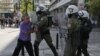 Greek Anti-austerity Protests Turn Violent