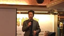 中国文化大学社会科学院院长赵建民。（记者陈筠摄）