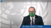 Кадр з відео звернення регіонального директора ВООЗ у Єропі Ганса Клюґе 15 жовтня 2020 р.