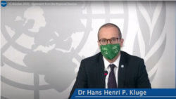 Dr Hans Henri P. Kluge, Direktur Regional Eropa WHO, saat berada di Copenhagen, Denmark, 15 October 2020. (Foto: WHO/video)