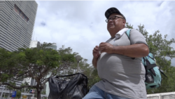 José de Jesús lleva viviendo en las calles de Miami desde hace dos años, cuando llegó de México en busca del sueño americano.