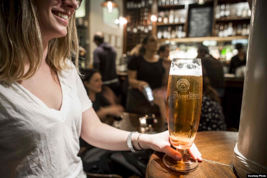 British drinks. Beer Photoshoot. British drinking woman.
