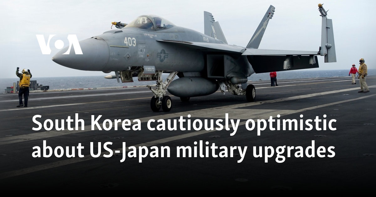 South Korea cautiously optimistic about US-Japan military upgrades