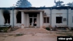 Doctors Without Borders hospital in Kunduz after U.S. airstrike killed at least 31 people, including children.